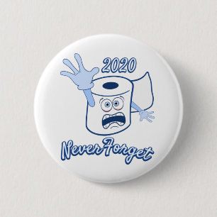Toilet Paper Panic 2020 Button