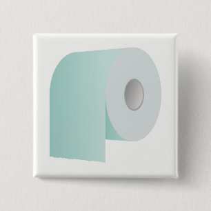 Toilet Paper Pinback Button