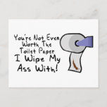 Toilet Paper Postcard