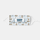 Toilet Paper Roll Adult Cloth Face Mask (Front, Folded)