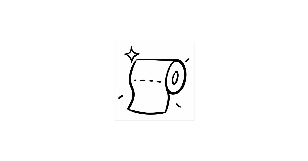 Toilet Paper Stamp