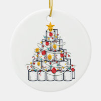 toilet paper tree 2020, funny Christmas