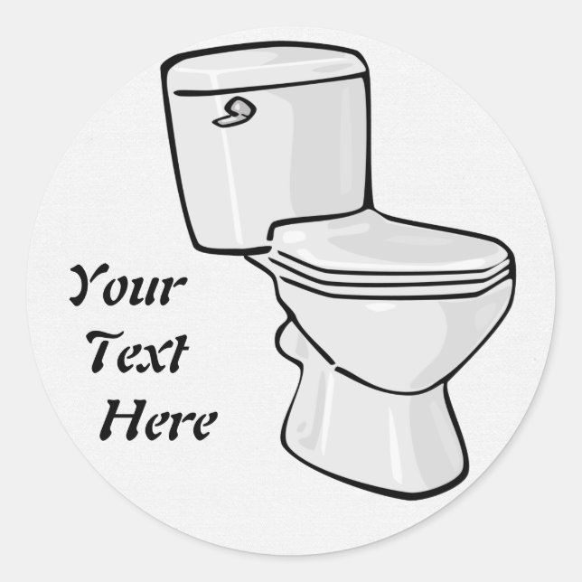 Toilet Sticker (Front)