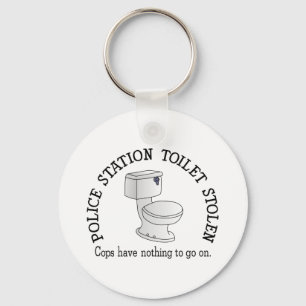 Toilet Stolen Keychain