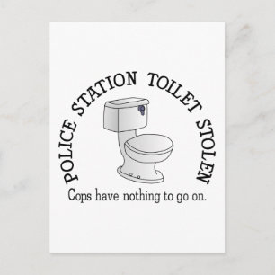 Toilet Stolen Postcard