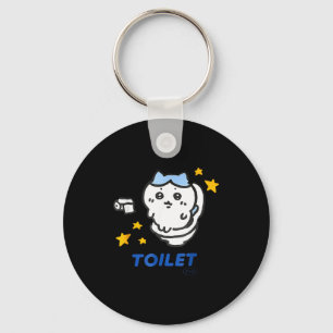Toilet Time Chikawa Meme Funny Tee  Keychain