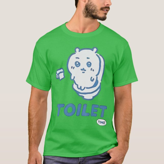 Toilet Time Chikawa Meme Tee (Front)