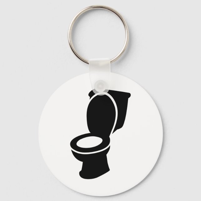 Toilet WC Keychain (Front)