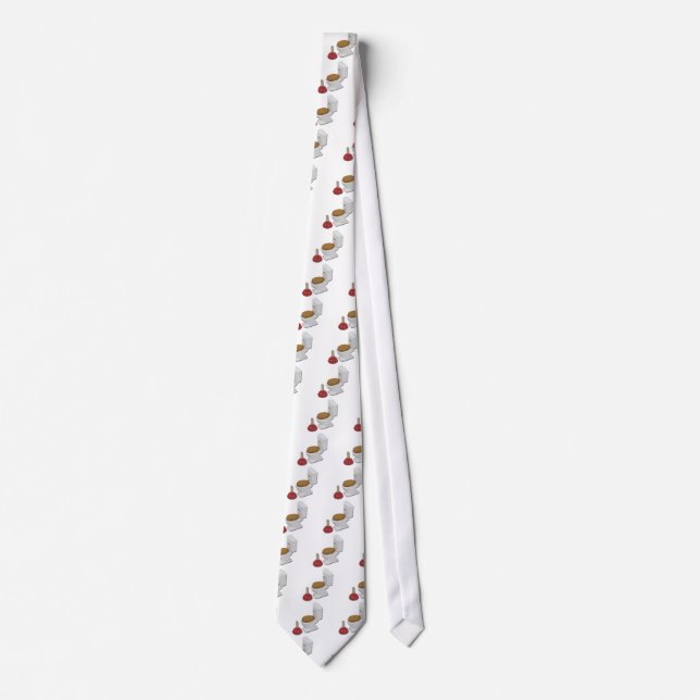 ToiletLargePlunger051411 Neck Tie (Front)