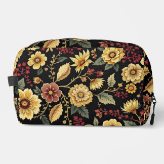 Toiletry Bags flowers pattern