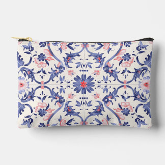 Toiletry Bags: pink&blue.  Accessory Pouch