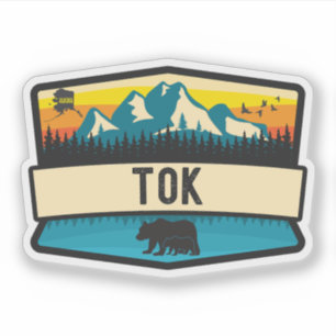 Tok, Alaska Sticker
