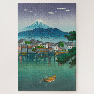 Tokaido Numazu Harbor by Tsuchiya Koitsu Jigsaw Puzzle
