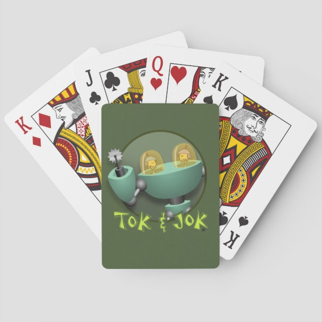 TokBOT & JokBOT Playing Cards (Back)
