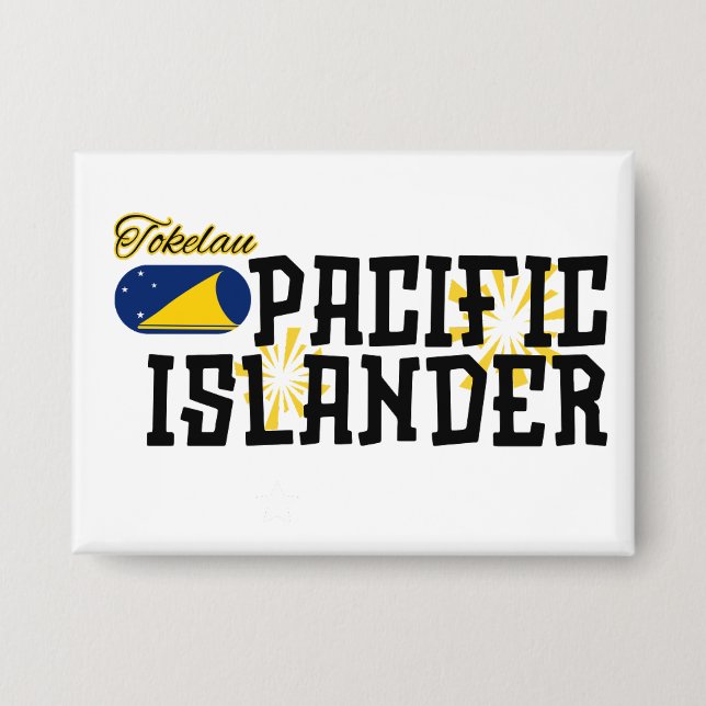Tokelau Button Pacific Islander Polynesian (Front)