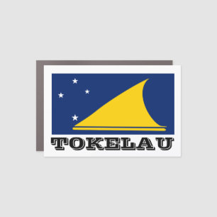 Tokelau Flag Car Magnet