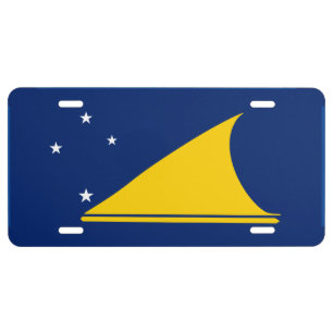 Tokelau Flag License Plate