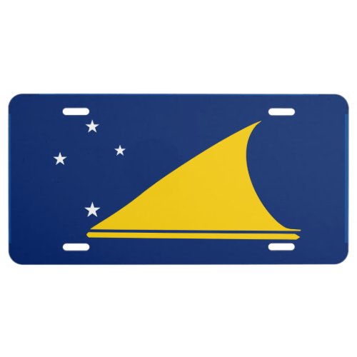 Tokelau Flag License Plate