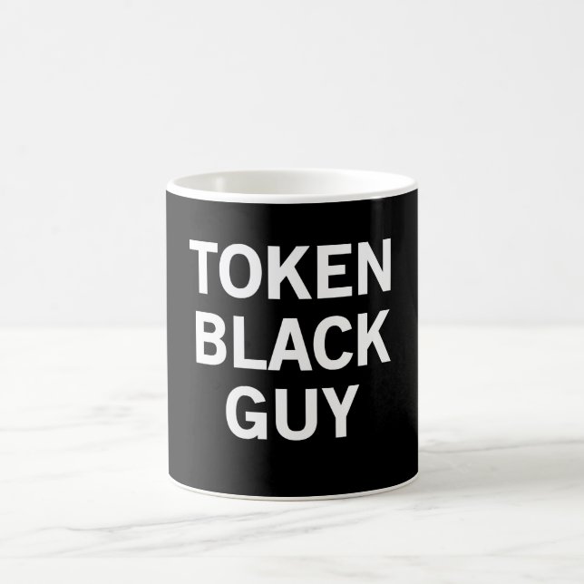 Token Black Guy Coffee Mug (Center)