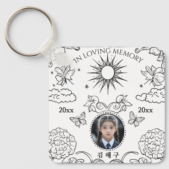 Token of memory, keychain (Front)