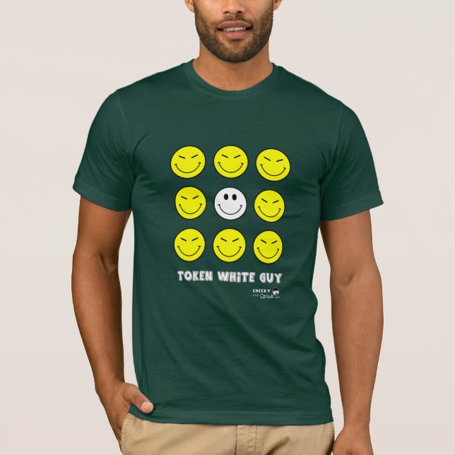 Token White Guy T-Shirt (Front)