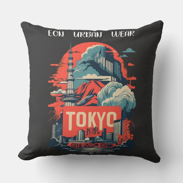TOKIO EDITION THROW PILLOW (Front)