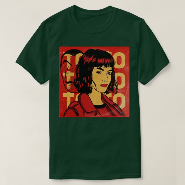 Tokio La Casa de Papel T-Shirt (Design Front)