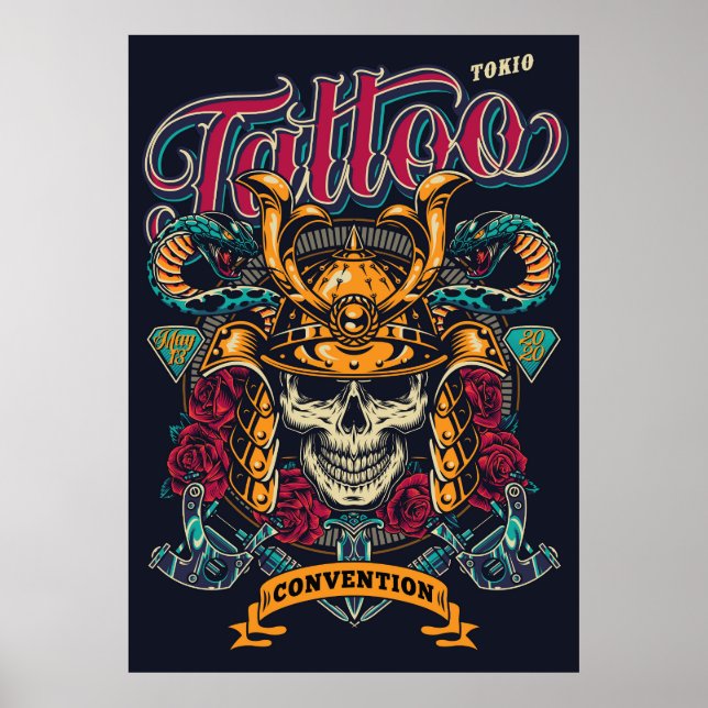 Tokio Tattoo Convention Poster (Front)
