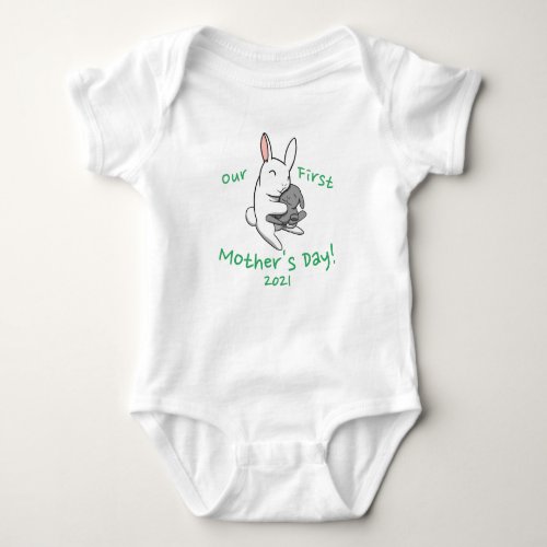 Tokkis First Mothers Day Baby Bodysuit