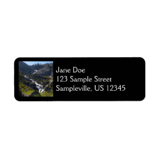 Tokopah Falls I at Sequoia National Park Label
