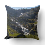Tokopah Falls I at Sequoia National Park Throw Pillow