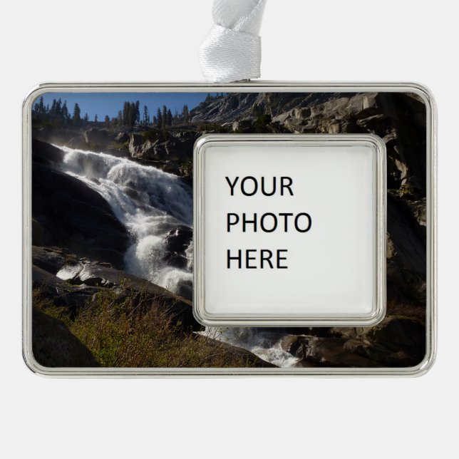 Tokopah Falls II at Sequoia National Park Christmas Ornament (Front)