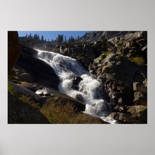 Tokopah Falls II at Sequoia National Park Poster (Front)