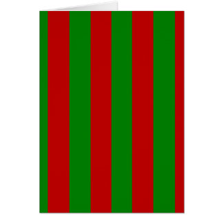 Toksie Turbie Christmas Green Red Stripes Cards