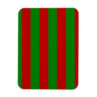 Toksie Turbie Christmas Green Red Stripes Magnet