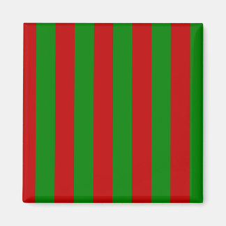 Toksie Turbie Christmas Green Red Stripes Magnet