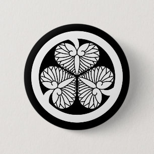 Tokugawa hollyhock 9(8th Yoshimune)23 Pinback Button