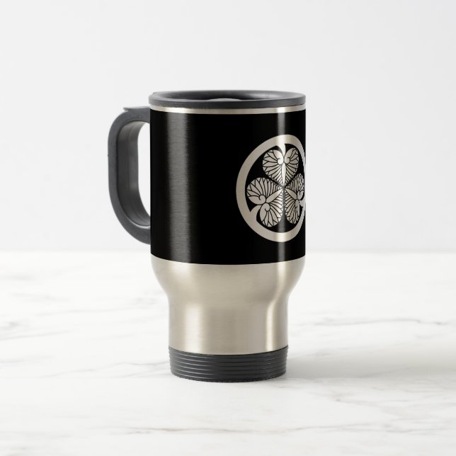 Tokugawa hollyhock 9(8th Yoshimune)23 Travel Mug (Front Left)