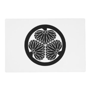 Tokugawa Shogun Japanese Family Crest Placemat