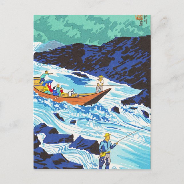 Tokuriki Tomikichiro Scenery of the 12 Months Postcard (Front)