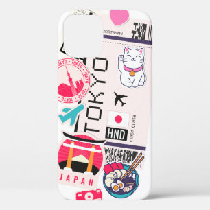TOKYO BOARDING PASSES PHONE iPhone 12 CASE