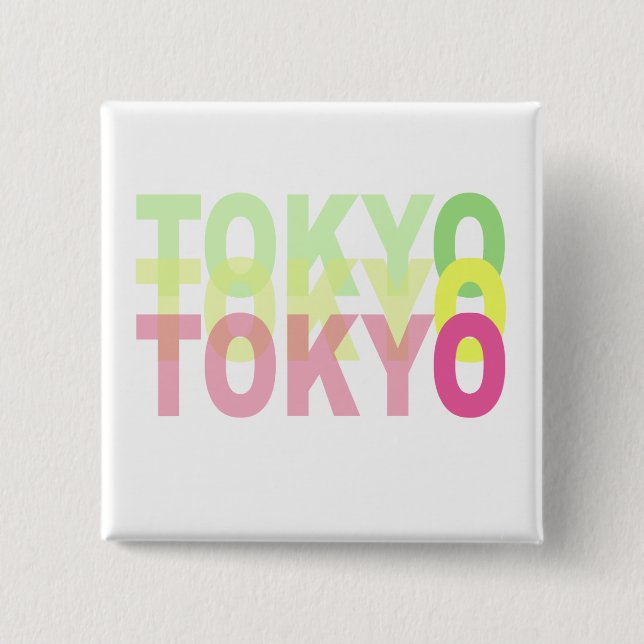 Tokyo Button (Front)