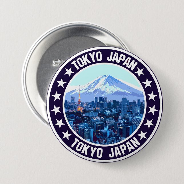 Tokyo                                              button (Front & Back)