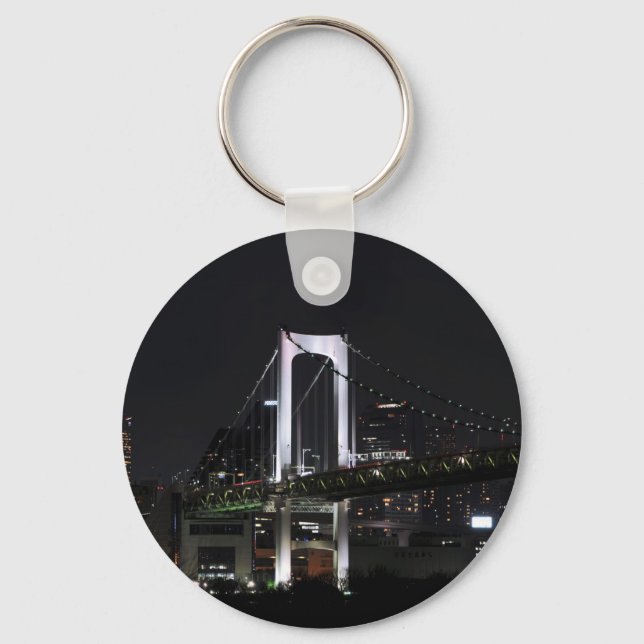 Tokyo by Night Keychain (Front)