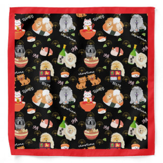 TOKYO CHOWTIME Chow Furoshiki Bandana