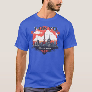Tokyo City is Like a Magic retro T-Shirt