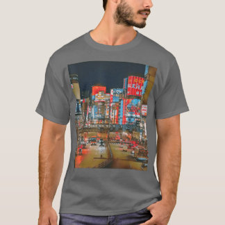 Tokyo City Night Street T-Shirt