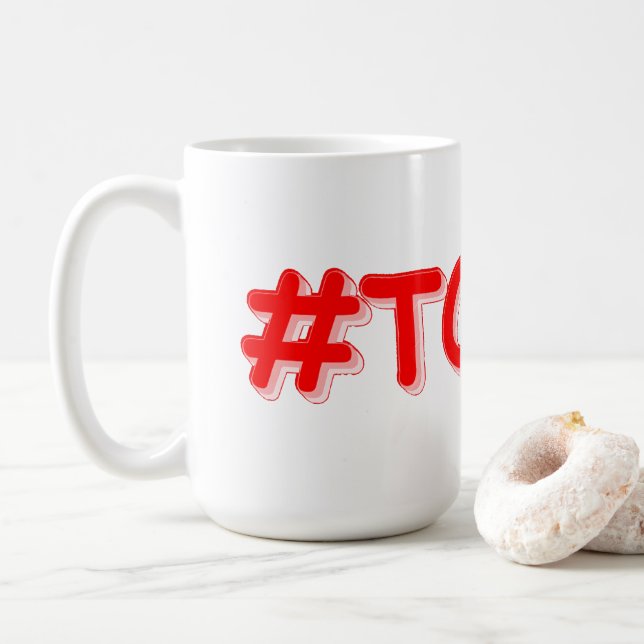 "#Tokyo" Cute Design. Buy Now Latte Mug (With Donut)