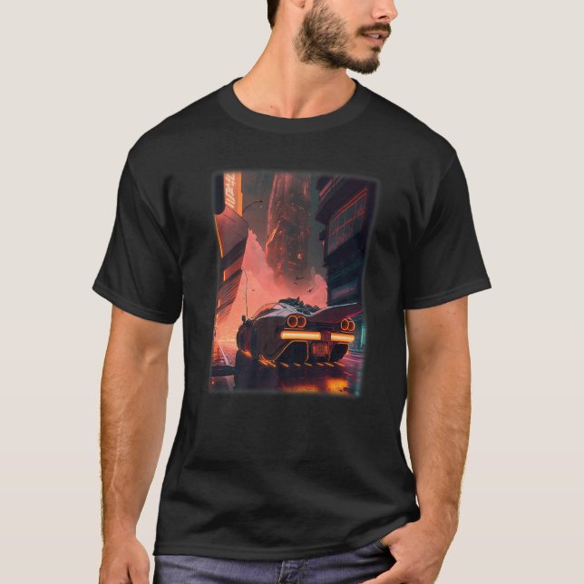 Tokyo Cyberpunks Retro lo-fi indie Japan vibe aest T-Shirt (Front)
