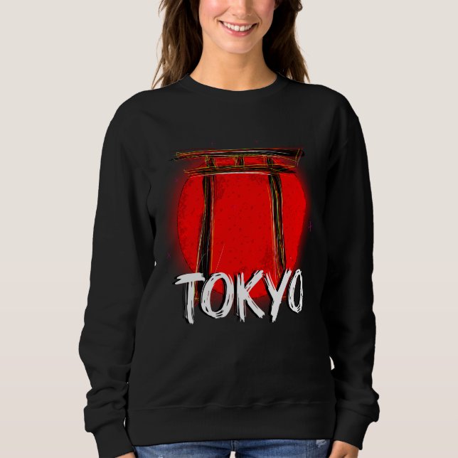 Tokyo Doodle: The Majesty of the Torii Gate Sweatshirt (Front)